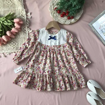 Váy thu đuôi cá ren cổ size 2-6 